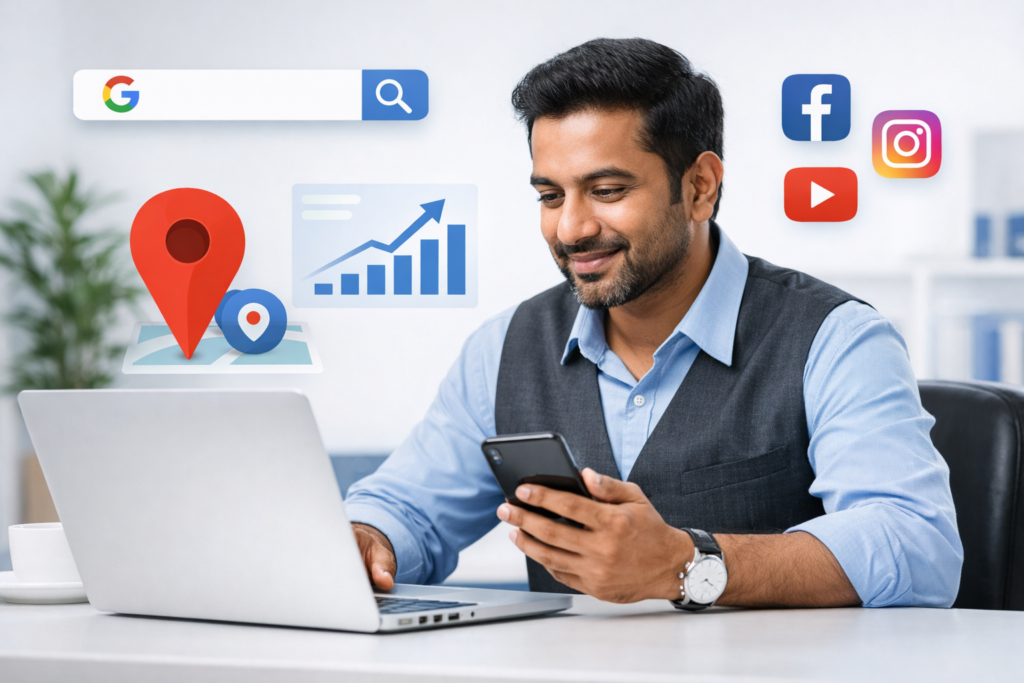 How digital marketing helps local businesses grow in India