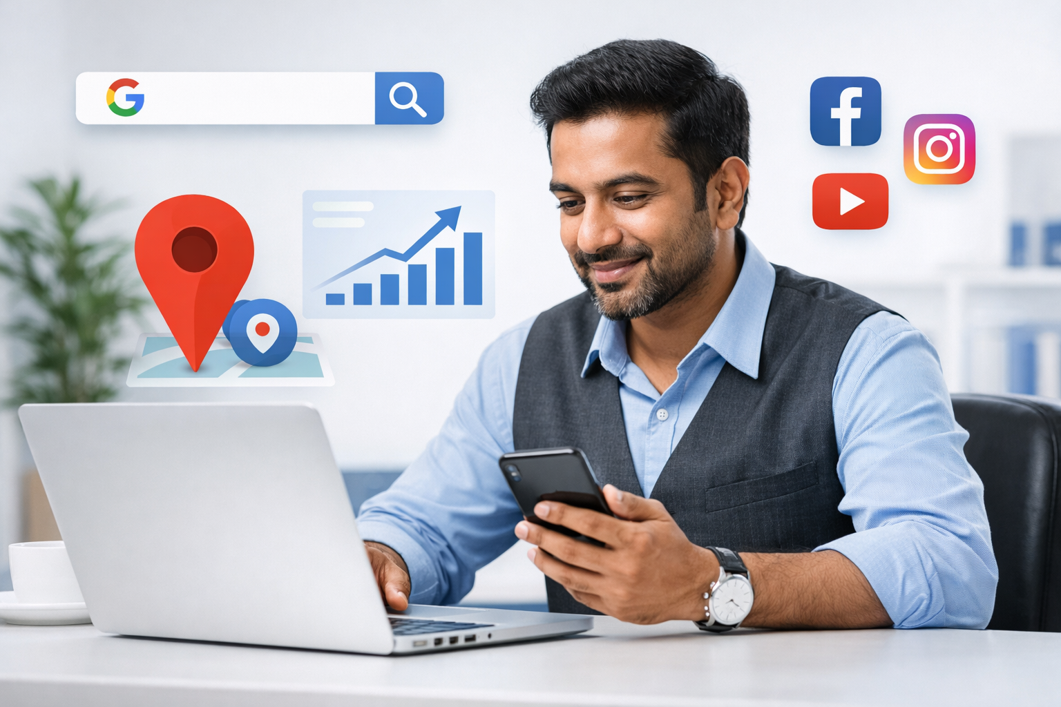 How digital marketing helps local businesses grow in India